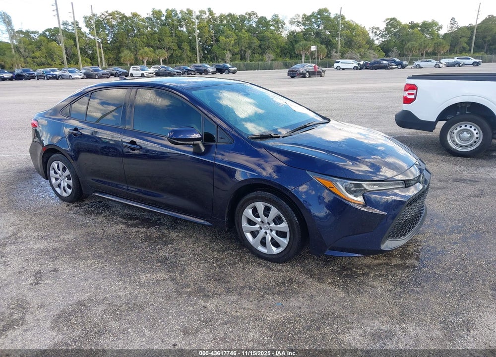 2022 TOYOTA COROLLA LE VIN: 5YFEPMAE0NP319317