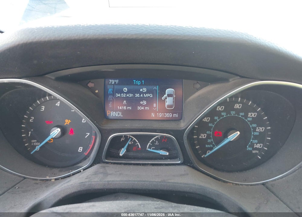 2014 FORD FOCUS SE VIN: 1FADP3K21EL413215