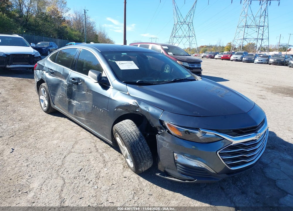 2020 CHEVROLET MALIBU FWD LS VIN: 1G1ZB5ST2LF077243