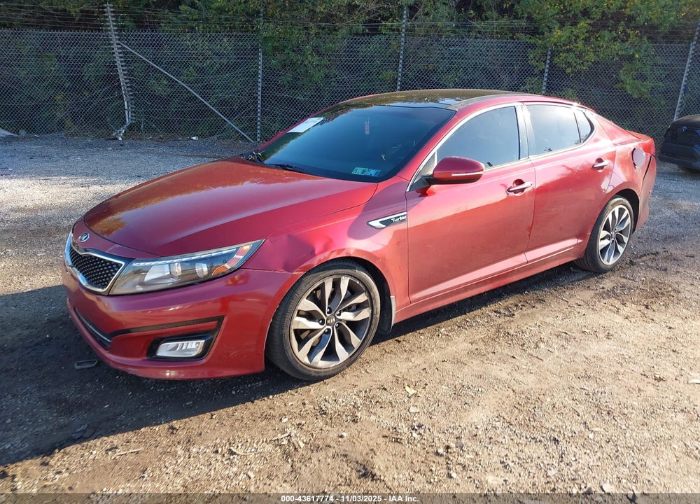2015 KIA OPTIMA SX TURBO VIN: 5XXGR4A60FG399031