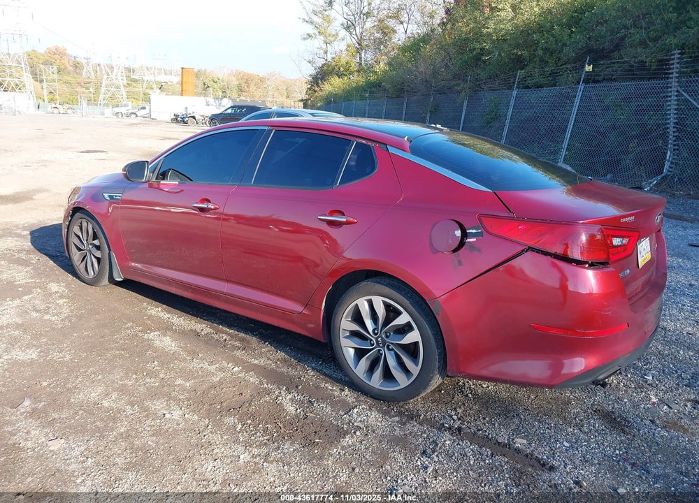 2015 KIA OPTIMA SX TURBO VIN: 5XXGR4A60FG399031