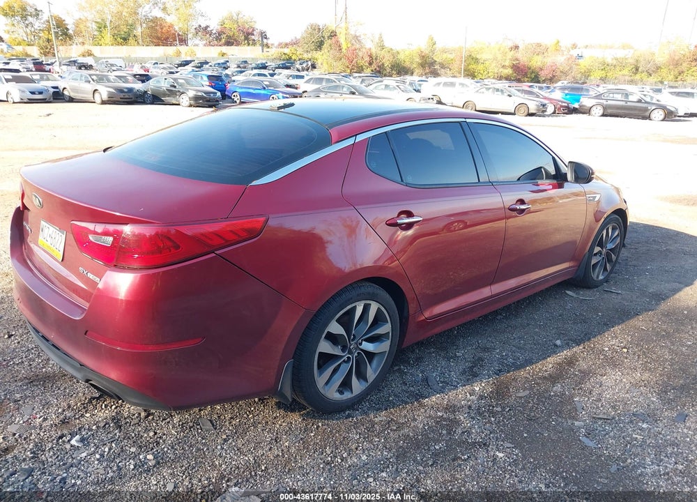 2015 KIA OPTIMA SX TURBO VIN: 5XXGR4A60FG399031