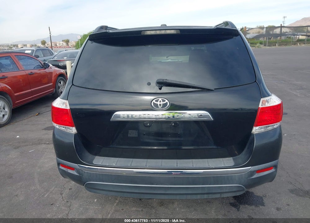 2012 TOYOTA HIGHLANDER SE V6 VIN: 5TDZK3EH1CS060906
