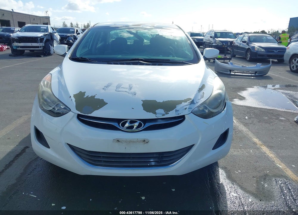 2013 HYUNDAI ELANTRA GLS VIN: 5NPDH4AE5DH427226