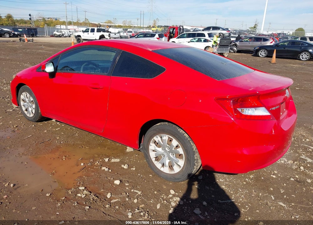 2012 HONDA CIVIC LX VIN: 2HGFG3B56CH557870