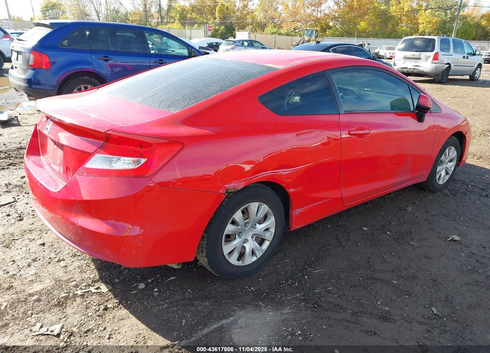 2012 HONDA CIVIC LX VIN: 2HGFG3B56CH557870