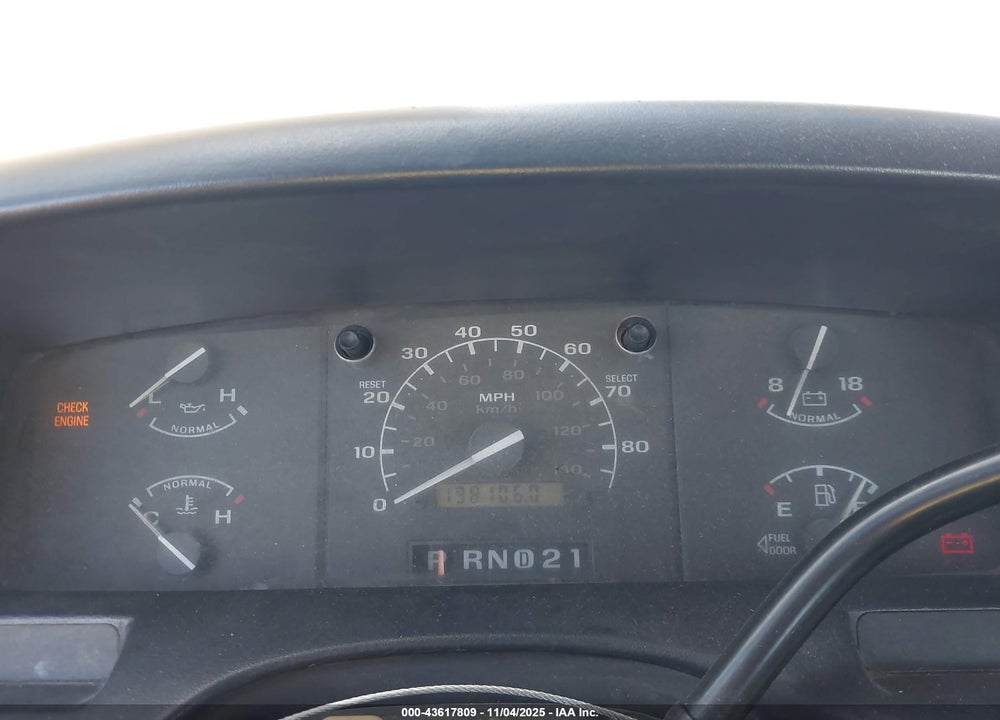 1997 FORD F-250 XL VIN: 1FTHX26H7VEA51027