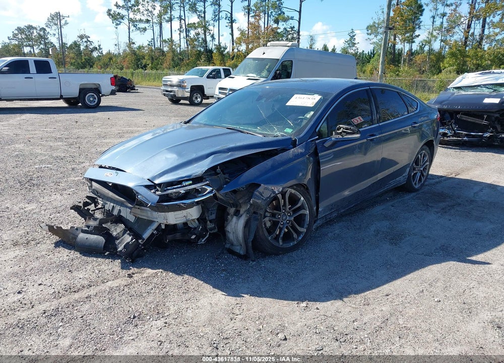 2019 FORD FUSION SEL VIN: 3FA6P0CD2KR233780