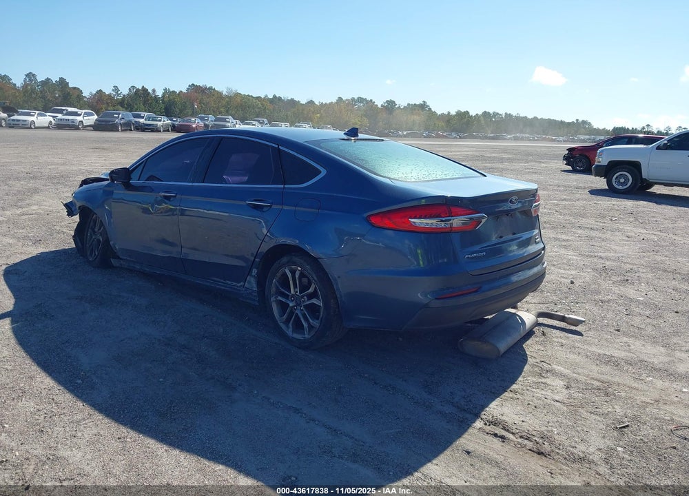 2019 FORD FUSION SEL VIN: 3FA6P0CD2KR233780