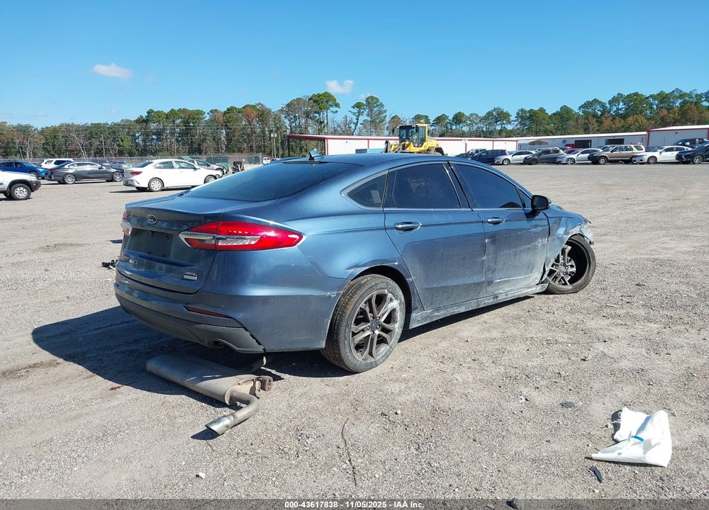 2019 FORD FUSION SEL VIN: 3FA6P0CD2KR233780