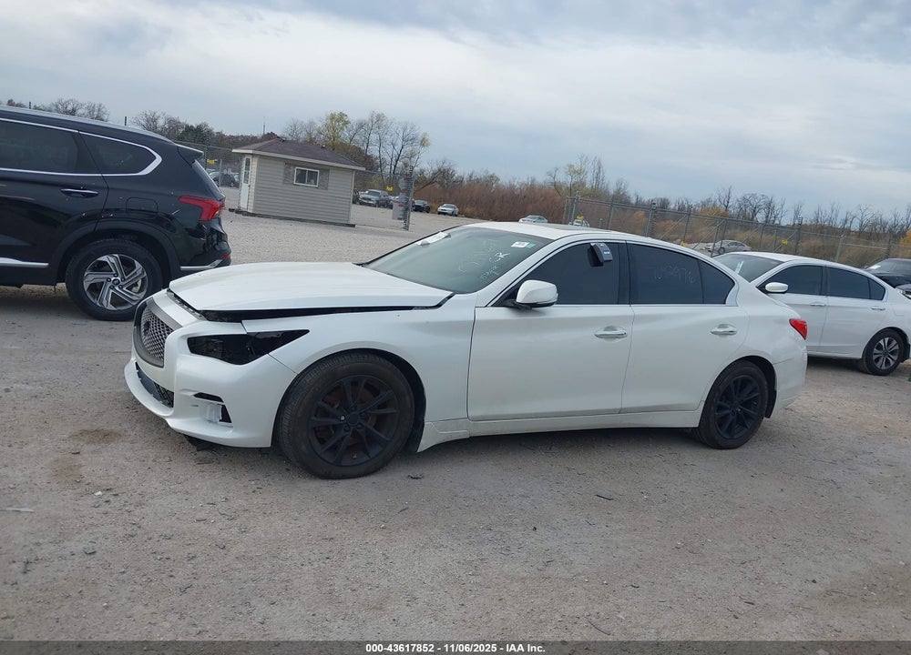 2017 INFINITI Q50 3.0T SIGNATURE EDITION VIN: JN1EV7AR9HM838628