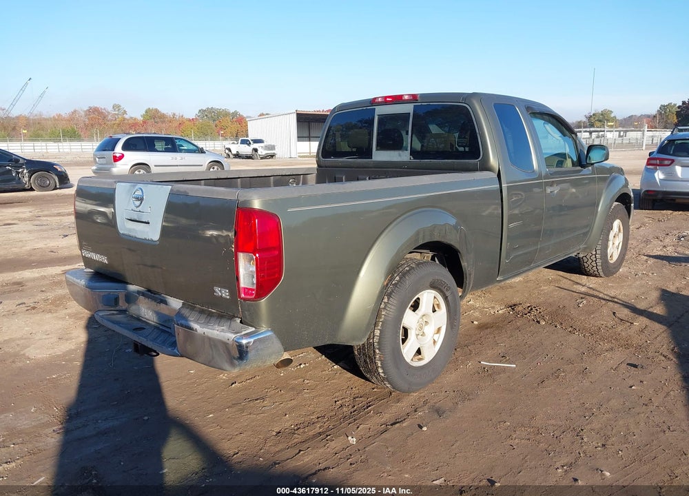 2005 NISSAN FRONTIER SE VIN: 1N6AD06U55C452077