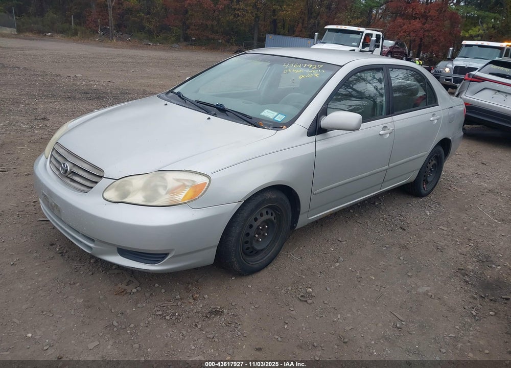 2003 TOYOTA COROLLA LE VIN: 2T1BR38EX3C094690