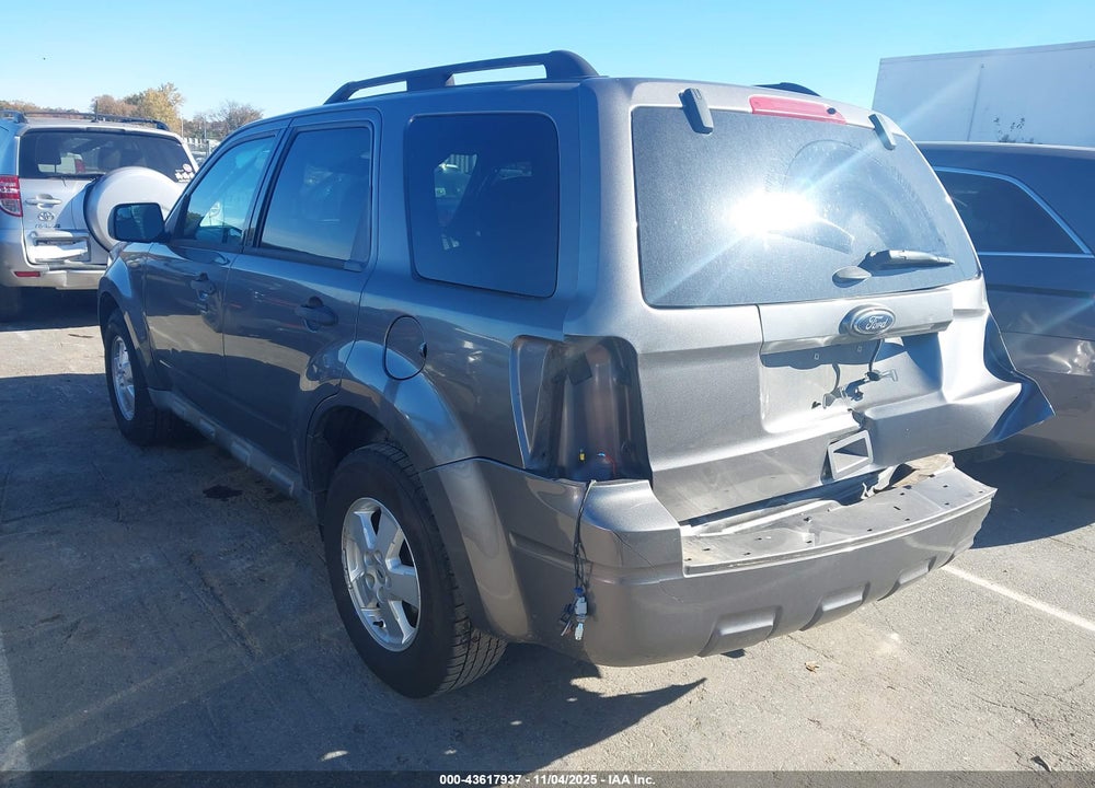 2011 FORD ESCAPE XLT VIN: 1FMCU0D78BKB35044