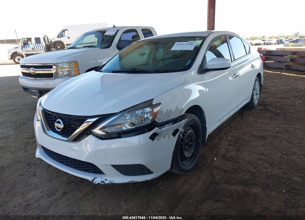 2016 NISSAN SENTRA S VIN: 3N1AB7AP1GY285054