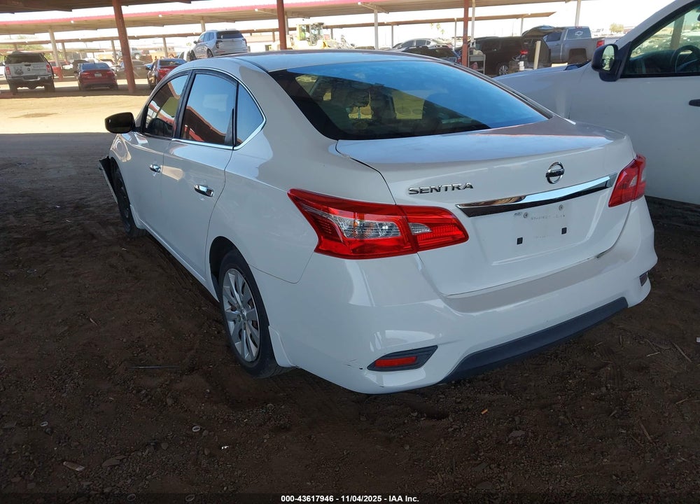 2016 NISSAN SENTRA S VIN: 3N1AB7AP1GY285054