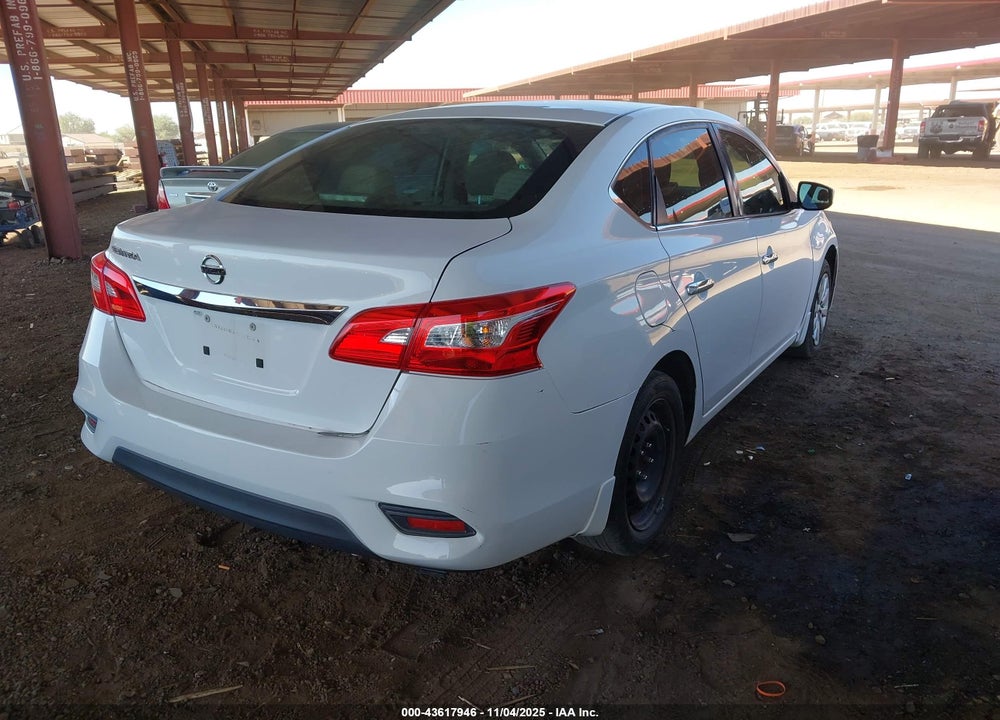 2016 NISSAN SENTRA S VIN: 3N1AB7AP1GY285054