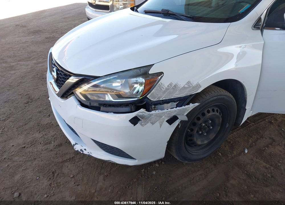 2016 NISSAN SENTRA S VIN: 3N1AB7AP1GY285054