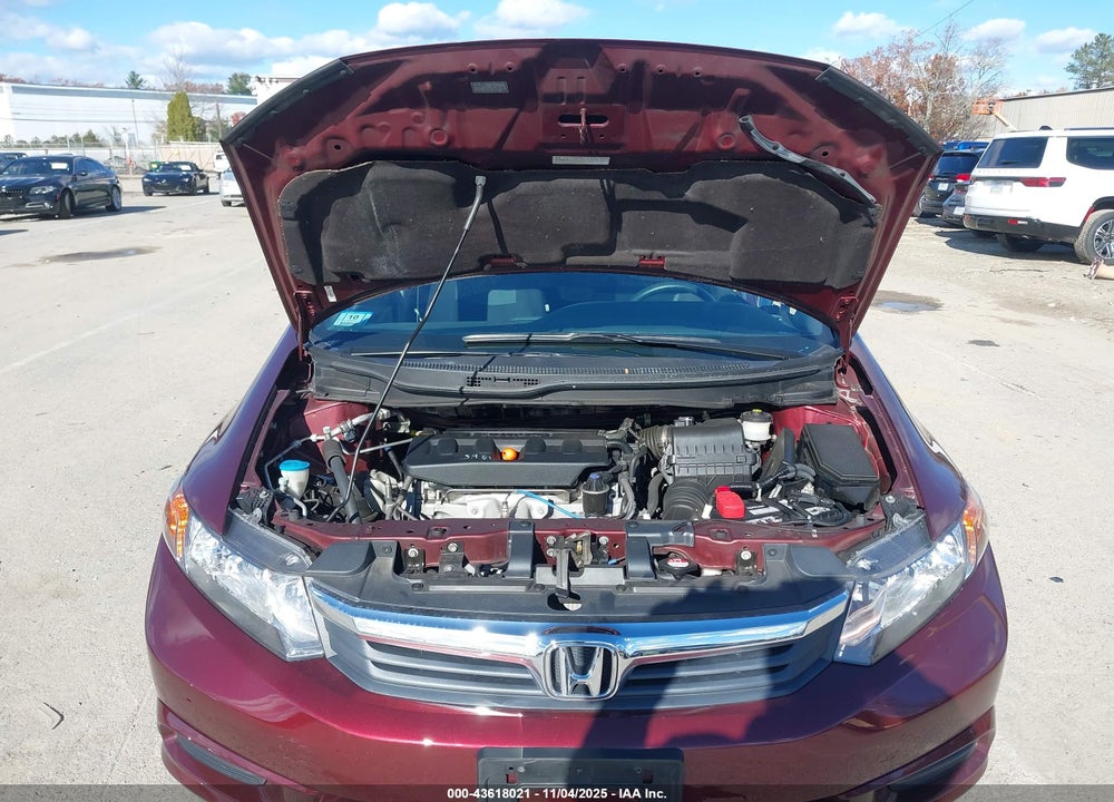 2012 HONDA CIVIC EX VIN: 19XFB2F86CE355117