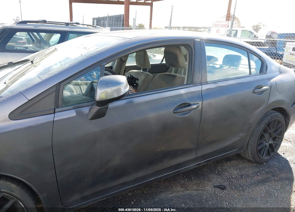 2012 HONDA CIVIC LX VIN: 19XFB2F57CE041028