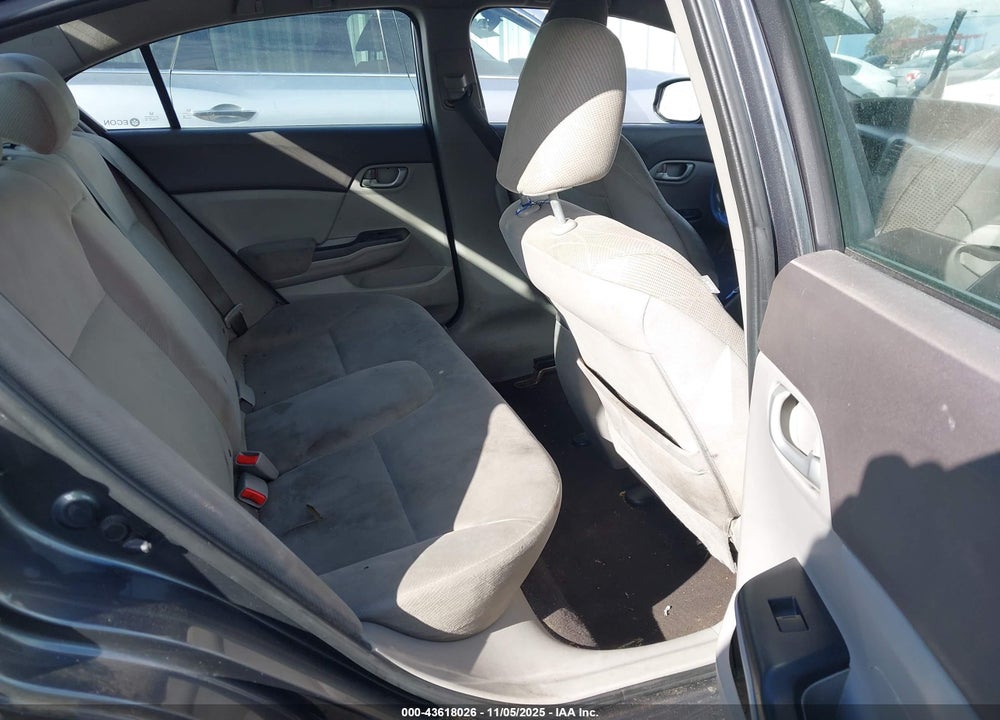 2012 HONDA CIVIC LX VIN: 19XFB2F57CE041028