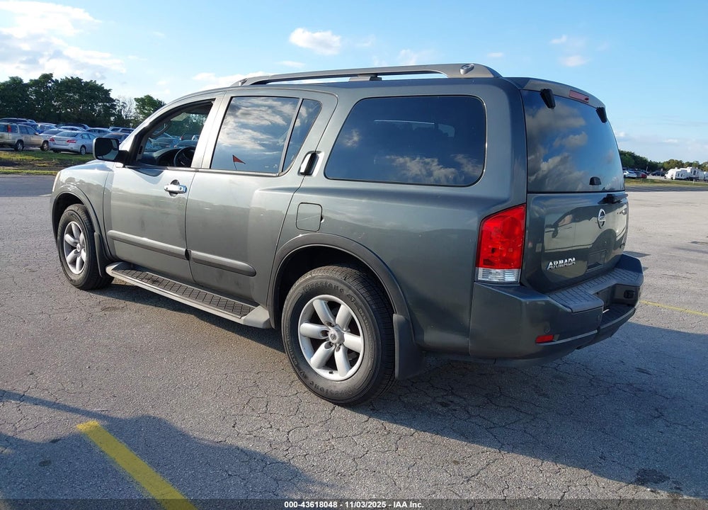 2011 NISSAN ARMADA SV VIN: 5N1BA0ND3BN611708