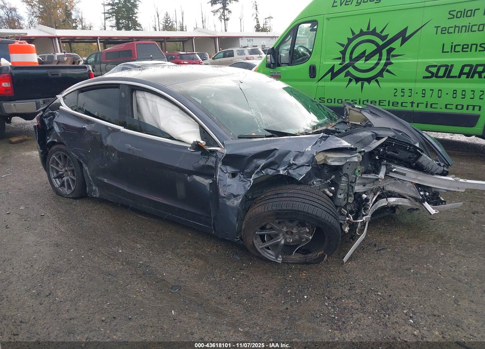 2020 TESLA MODEL 3 LONG RANGE DUAL MOTOR ALL-WHEEL DRIVE VIN: 5YJ3E1EB9LF651325