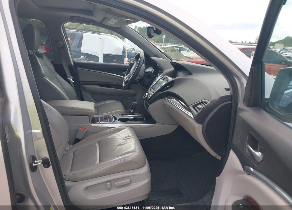 2014 ACURA MDX TECHNOLOGY PACKAGE VIN: 5FRYD3H42EB015221