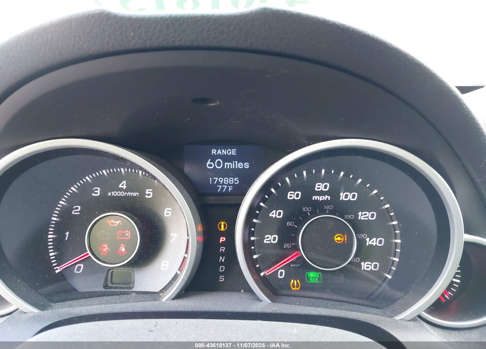 2012 ACURA TL 3.5 VIN: 19UUA8F56CA039353