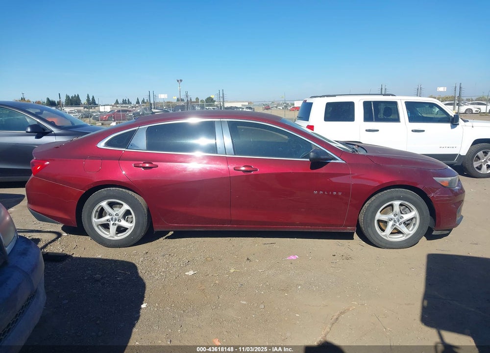 2016 CHEVROLET MALIBU LS VIN: 1G1ZB5ST4GF275280