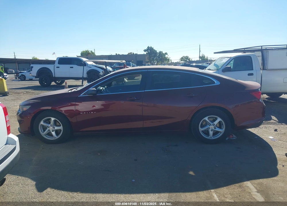 2016 CHEVROLET MALIBU LS VIN: 1G1ZB5ST4GF275280