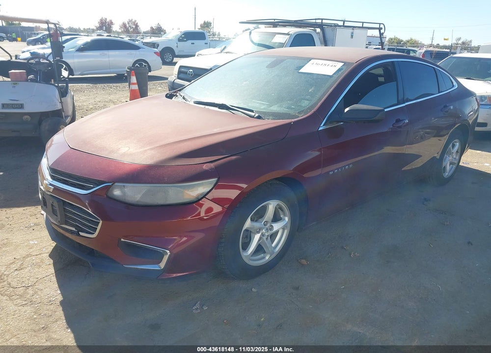 2016 CHEVROLET MALIBU LS VIN: 1G1ZB5ST4GF275280