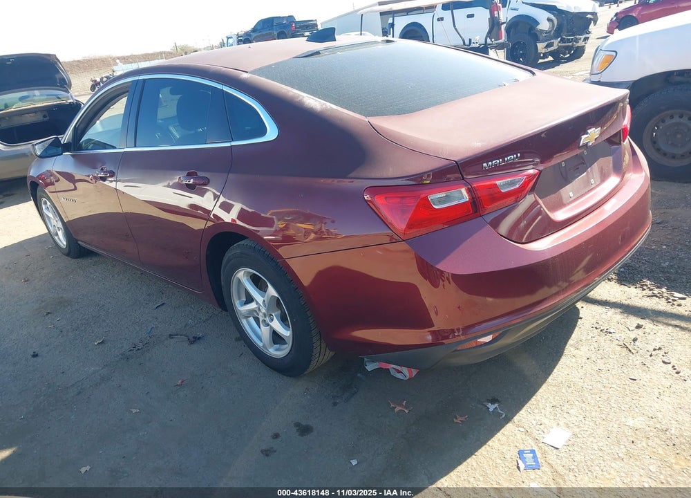 2016 CHEVROLET MALIBU LS VIN: 1G1ZB5ST4GF275280
