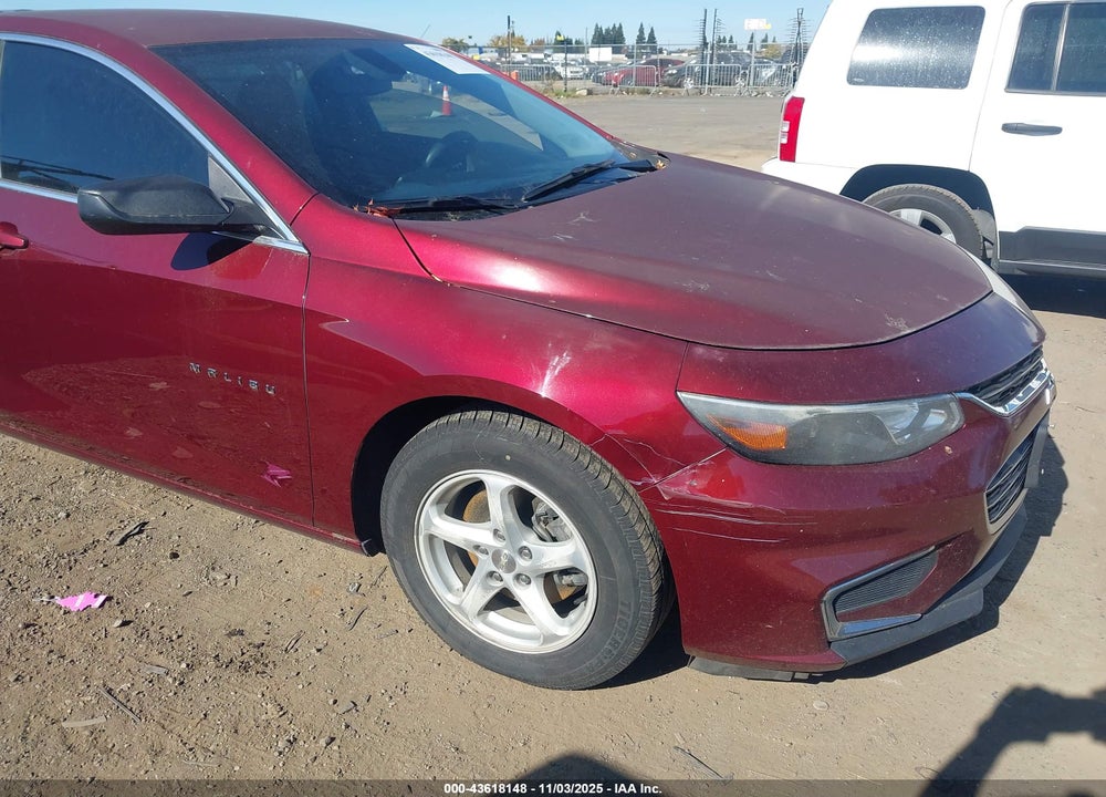 2016 CHEVROLET MALIBU LS VIN: 1G1ZB5ST4GF275280