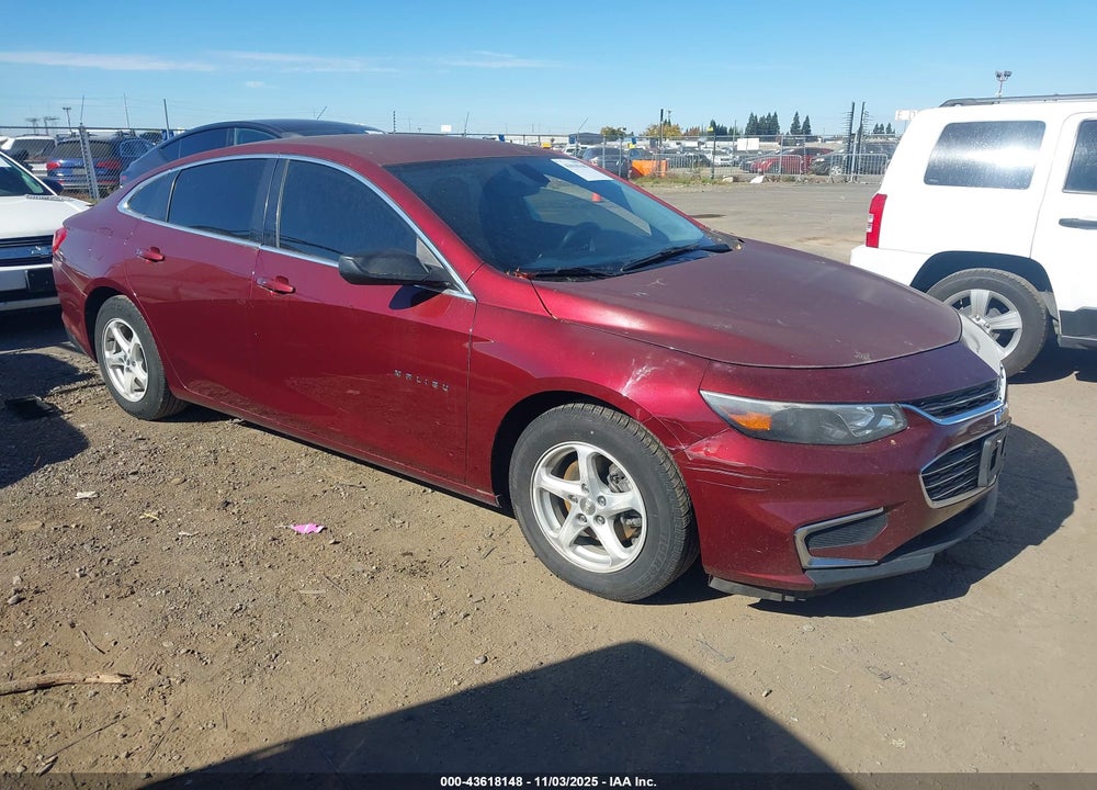 2016 CHEVROLET MALIBU LS VIN: 1G1ZB5ST4GF275280