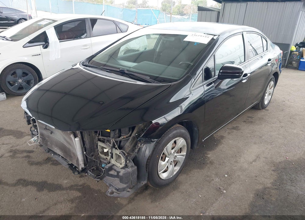 2015 HONDA CIVIC LX VIN: 19XFB2F58FE094065
