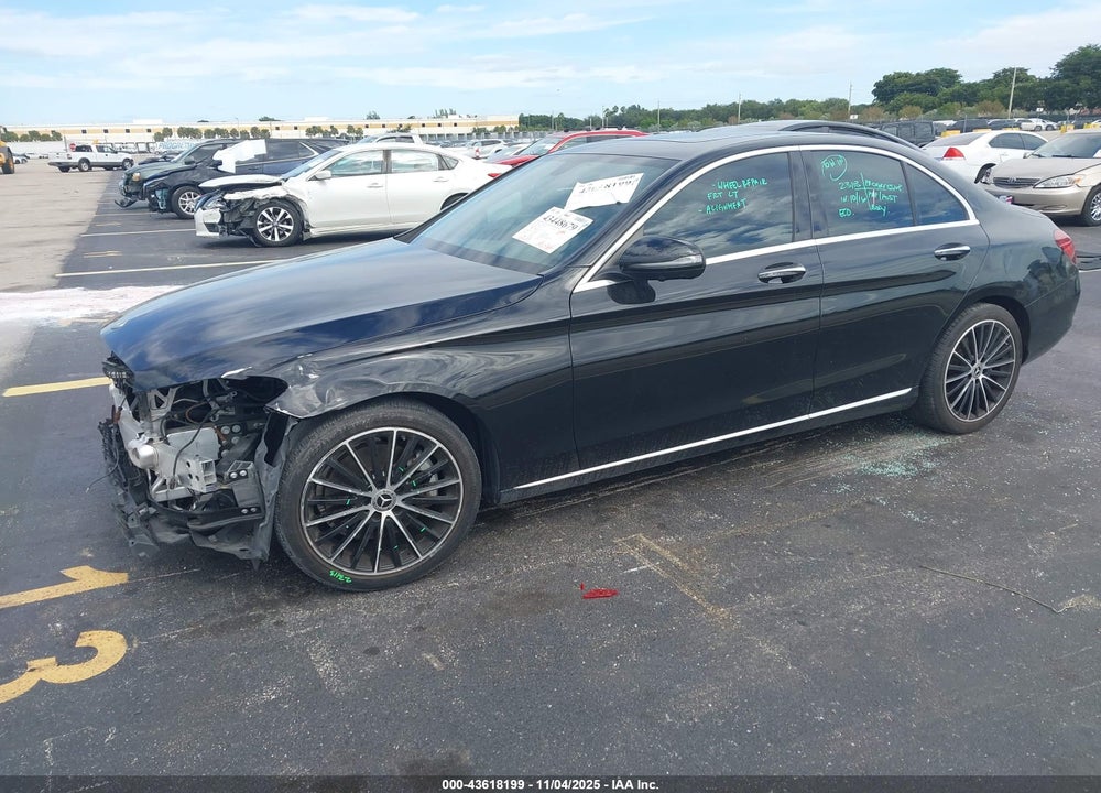 2021 MERCEDES-BENZ C 300 SEDAN VIN: W1KWF8DB2MR617510
