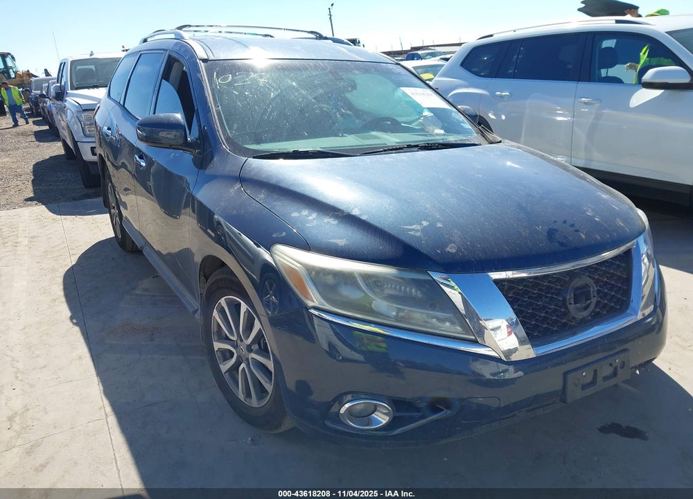 2015 NISSAN PATHFINDER SV VIN: 5N1AR2MN6FC718599