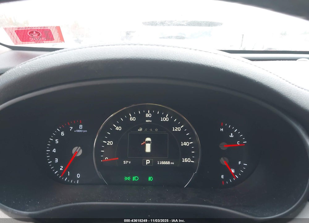 2016 KIA SORENTO VIN: 5XYPHDA56GG110919