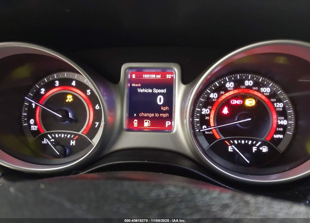 2013 DODGE JOURNEY R/T VIN: 3C4PDDFG2DT543020