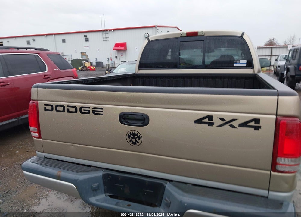 2002 DODGE DAKOTA SLT VIN: 1B7HG48N22S552578