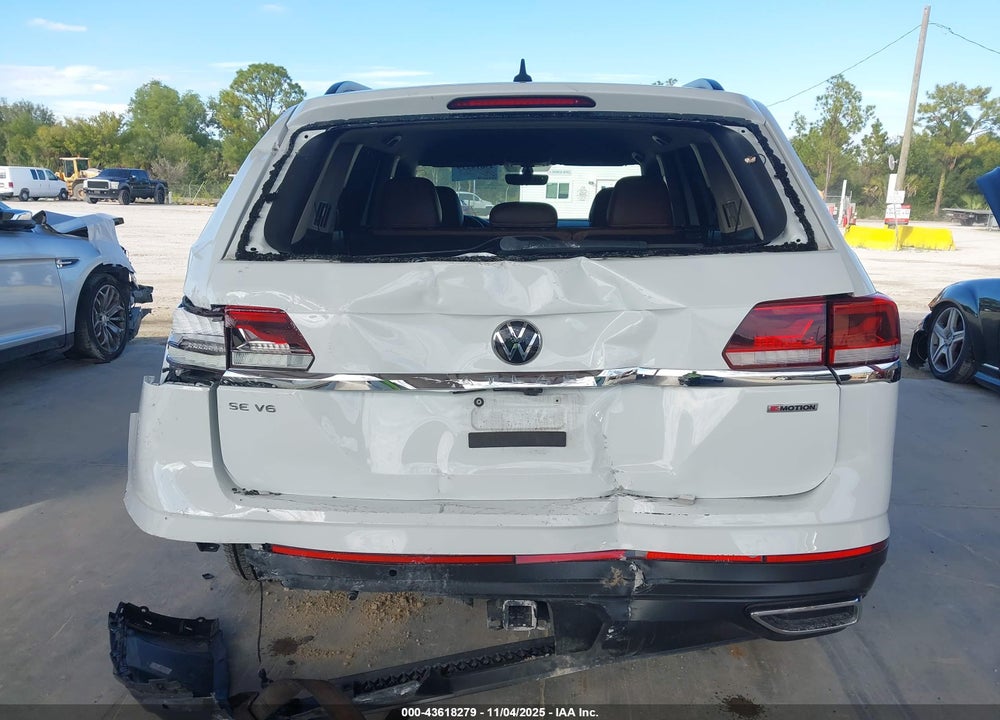2022 VOLKSWAGEN ATLAS 3.6L V6 SE W/TECHNOLOGY VIN: 1V2HR2CA2NC547641