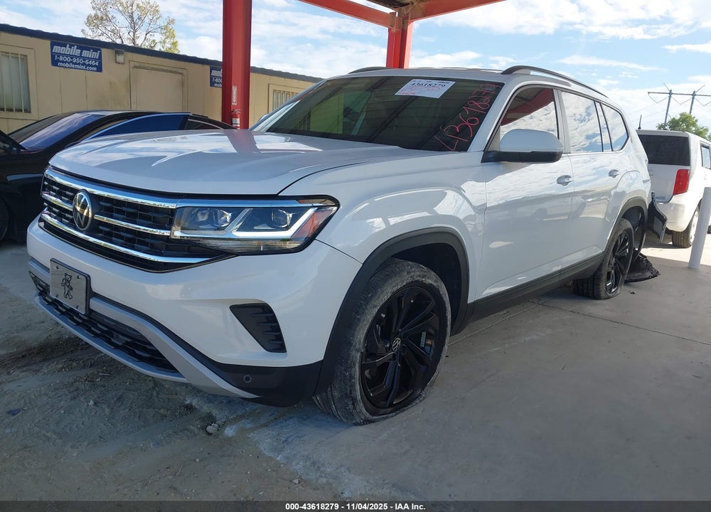 2022 VOLKSWAGEN ATLAS 3.6L V6 SE W/TECHNOLOGY VIN: 1V2HR2CA2NC547641