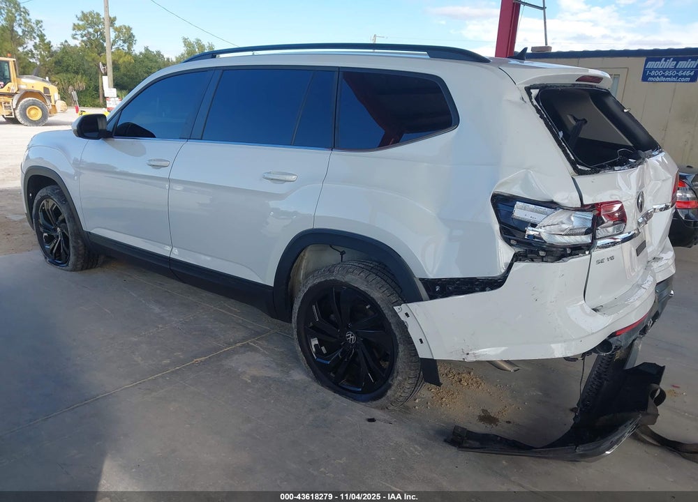 2022 VOLKSWAGEN ATLAS 3.6L V6 SE W/TECHNOLOGY VIN: 1V2HR2CA2NC547641