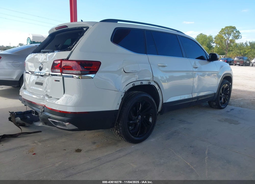 2022 VOLKSWAGEN ATLAS 3.6L V6 SE W/TECHNOLOGY VIN: 1V2HR2CA2NC547641