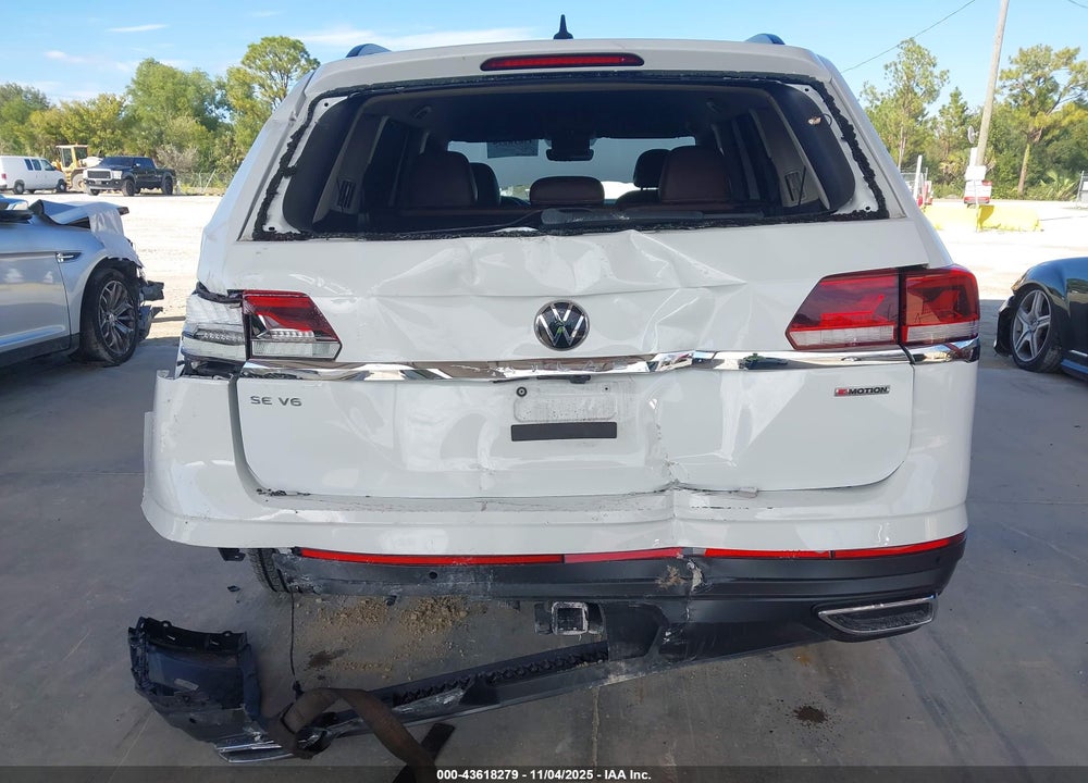 2022 VOLKSWAGEN ATLAS 3.6L V6 SE W/TECHNOLOGY VIN: 1V2HR2CA2NC547641