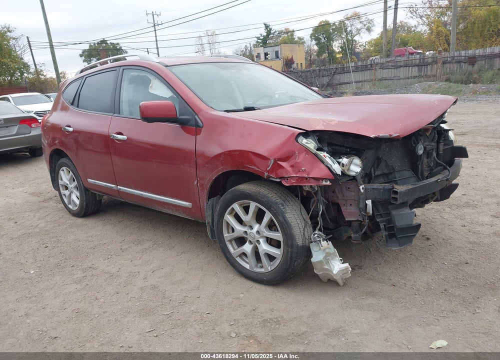 2013 NISSAN ROGUE SV W/SL PKG VIN: JN8AS5MV1DW626651