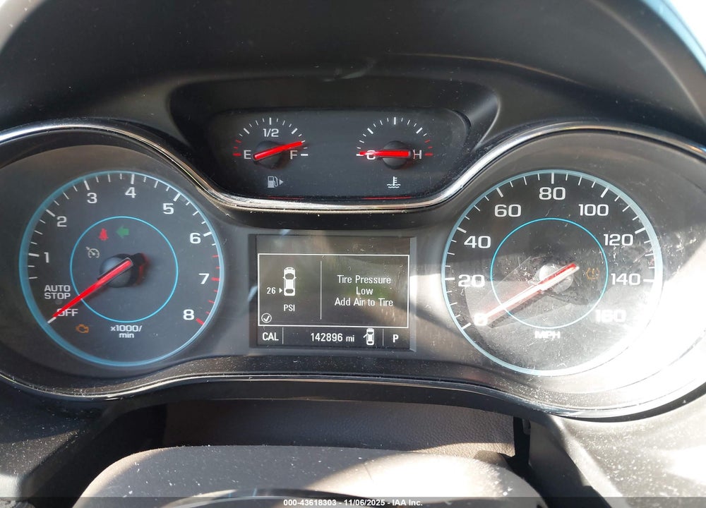 2016 CHEVROLET CRUZE VIN: 1G1BE5SM8G7296452