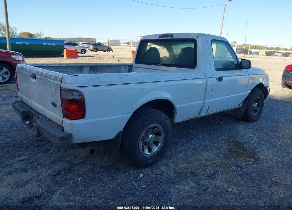 2001 FORD RANGER XL/XLT VIN: 1FTYR10C01TA46050