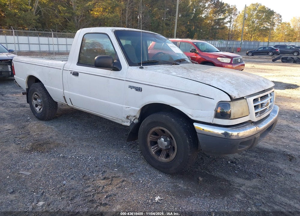 2001 FORD RANGER XL/XLT VIN: 1FTYR10C01TA46050